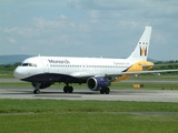 Monarch Airlines Airbus A320-212 (G-MONW) at  Manchester - International (Ringway), United Kingdom