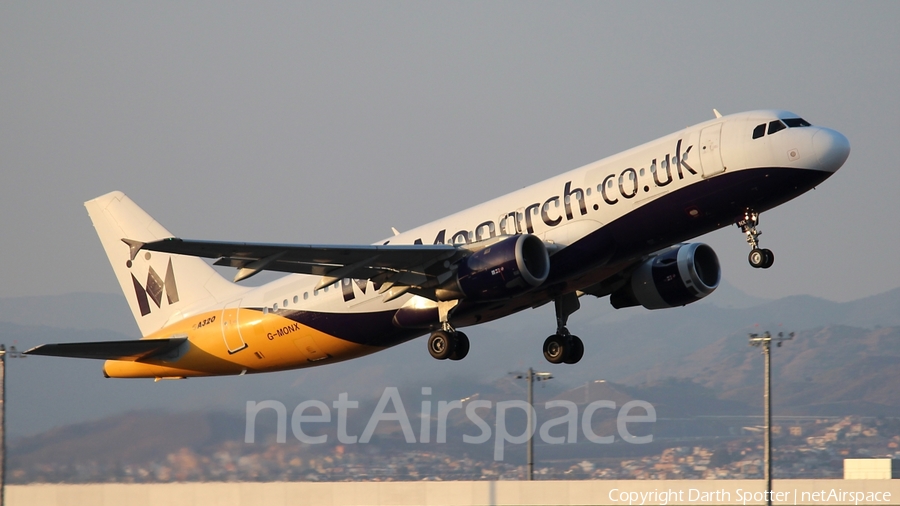 Monarch Airlines Airbus A320-212 (G-MONX) | Photo 212765