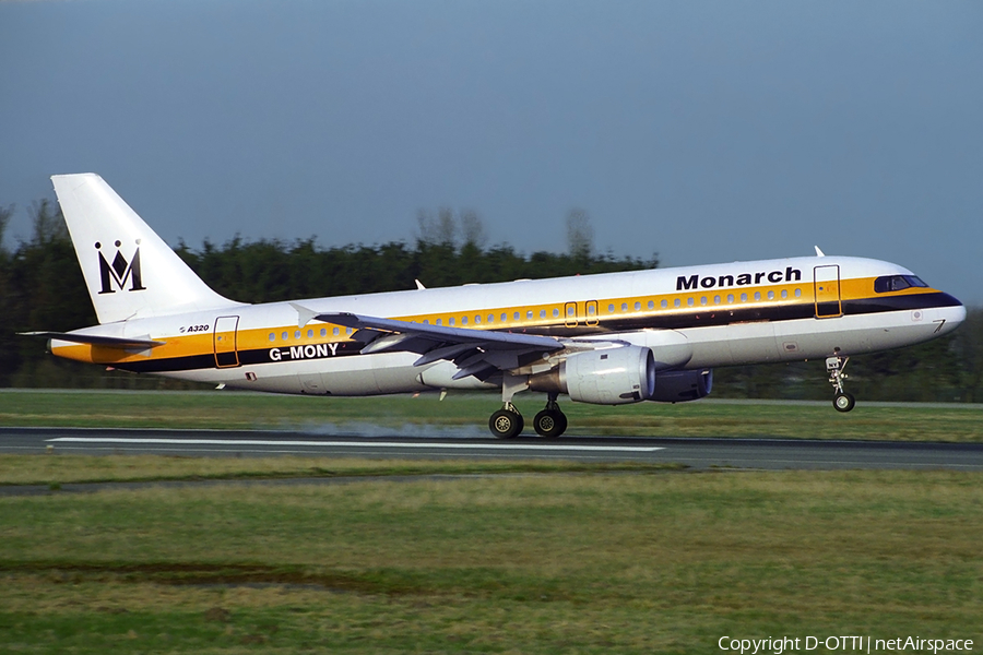 Monarch Airlines Airbus A320-212 (G-MONY) | Photo 387220