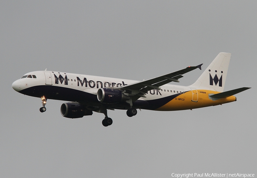 Monarch Airlines Airbus A320-212 (G-MPCD) | Photo 8031