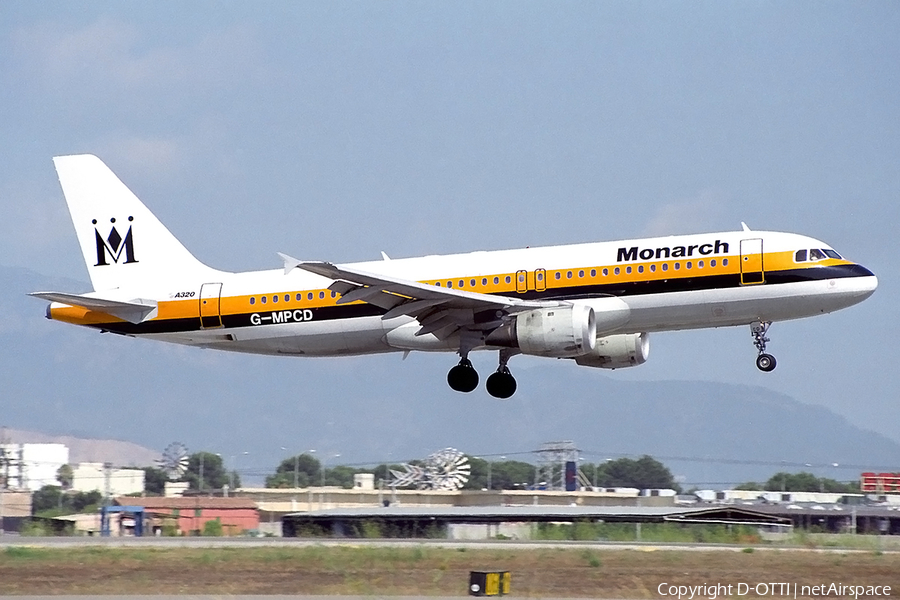 Monarch Airlines Airbus A320-212 (G-MPCD) | Photo 143851