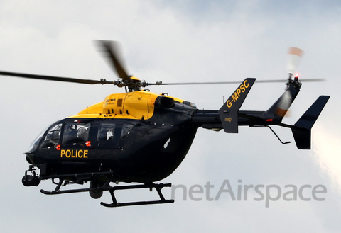 Police Eurocopter EC145 (G-MPSC) at  Bournemouth - International (Hurn), United Kingdom