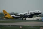 Monarch Airlines Airbus A320-214 (G-MRJK) at  Birmingham - International, United Kingdom