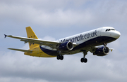 Monarch Airlines Airbus A320-214 (G-MRJK) at  Manchester - International (Ringway), United Kingdom