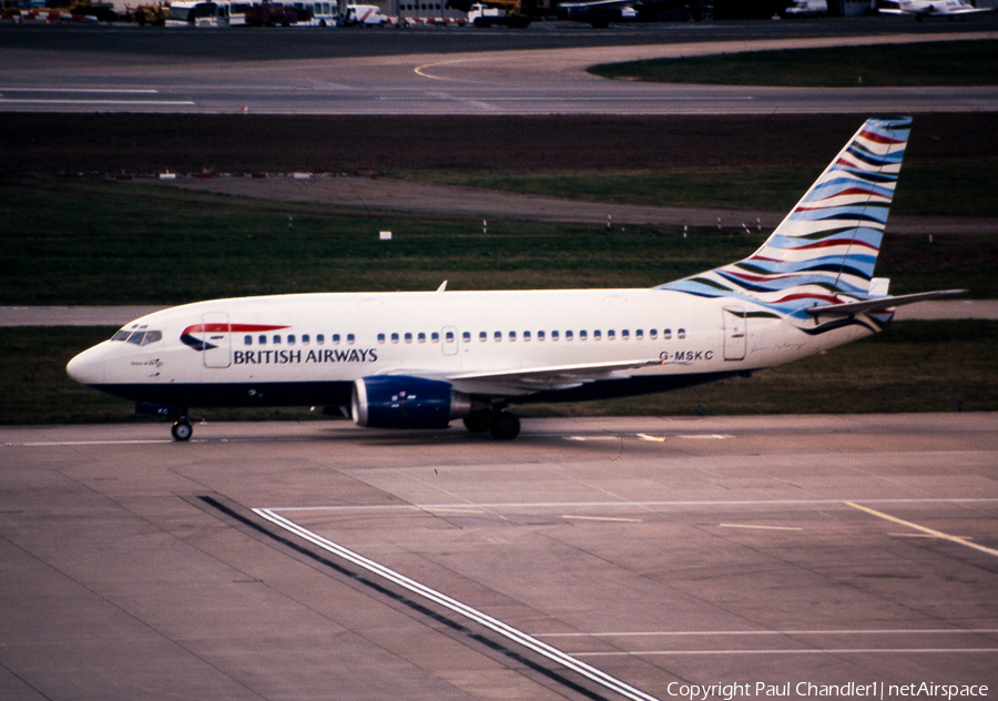 British Airways Boeing 737-5L9 (G-MSKC) | Photo 72544