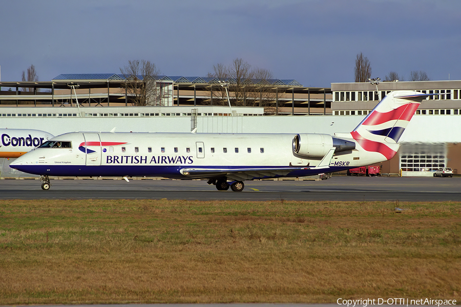 British Airways (Maersk Air UK) Bombardier CRJ-200LR (G-MSKR) | Photo 557678