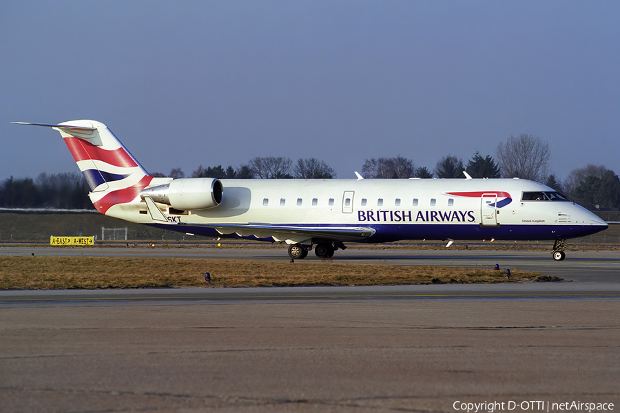 British Airways (Maersk Air UK) Bombardier CRJ-200LR (G-MSKT) | Photo 555777