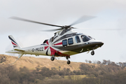 SaxonAir Charter AgustaWestland AW109SP Grand New (G-MUZZ) at  Cheltenham Race Course, United Kingdom