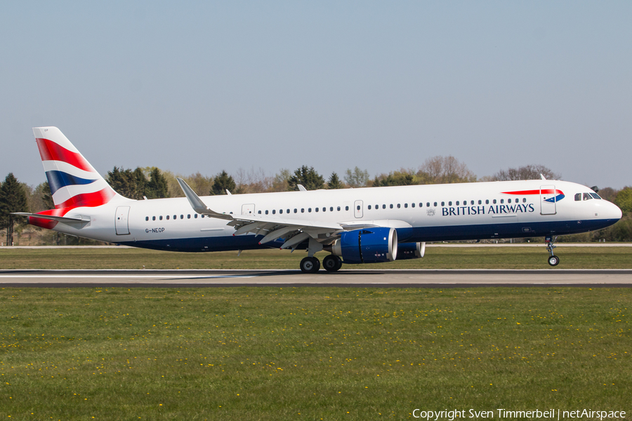 British Airways Airbus A321-251NX (G-NEOP) | Photo 313965