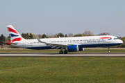 British Airways Airbus A321-251NX (G-NEOP) at  Hamburg - Fuhlsbuettel (Helmut Schmidt), Germany