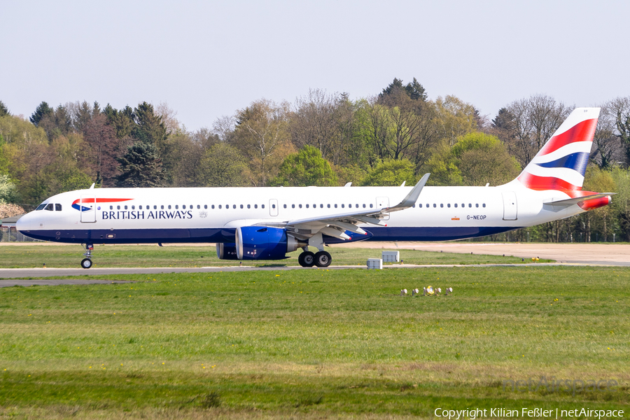 British Airways Airbus A321-251NX (G-NEOP) | Photo 409841