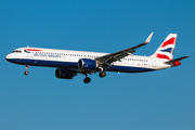 British Airways Airbus A321-251NX (G-NEOP) at  London - Heathrow, United Kingdom