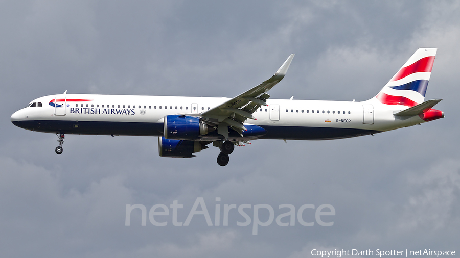 British Airways Airbus A321-251NX (G-NEOP) | Photo 374759