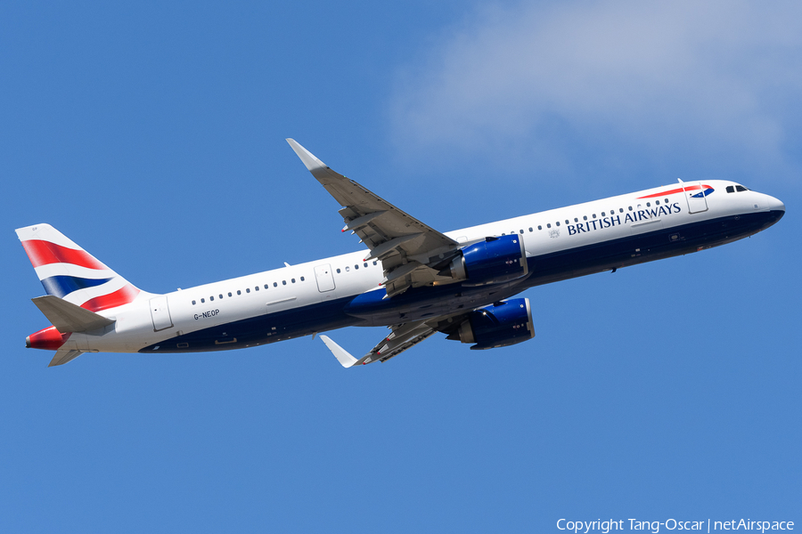 British Airways Airbus A321-251NX (G-NEOP) | Photo 538299