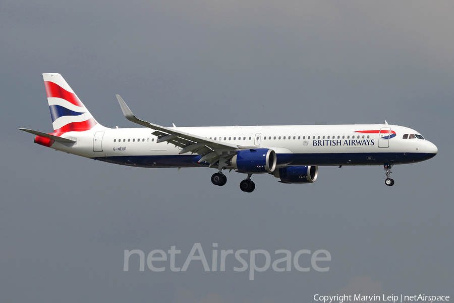 British Airways Airbus A321-251NX (G-NEOP) | Photo 553825
