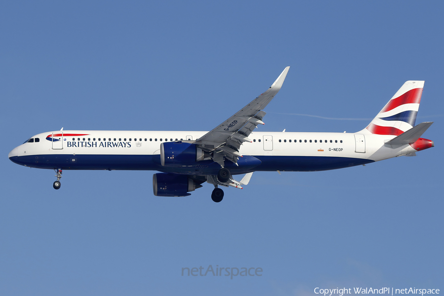 British Airways Airbus A321-251NX (G-NEOP) | Photo 549732