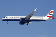 British Airways Airbus A321-251NX (G-NEOP) at  Warsaw - Frederic Chopin International, Poland