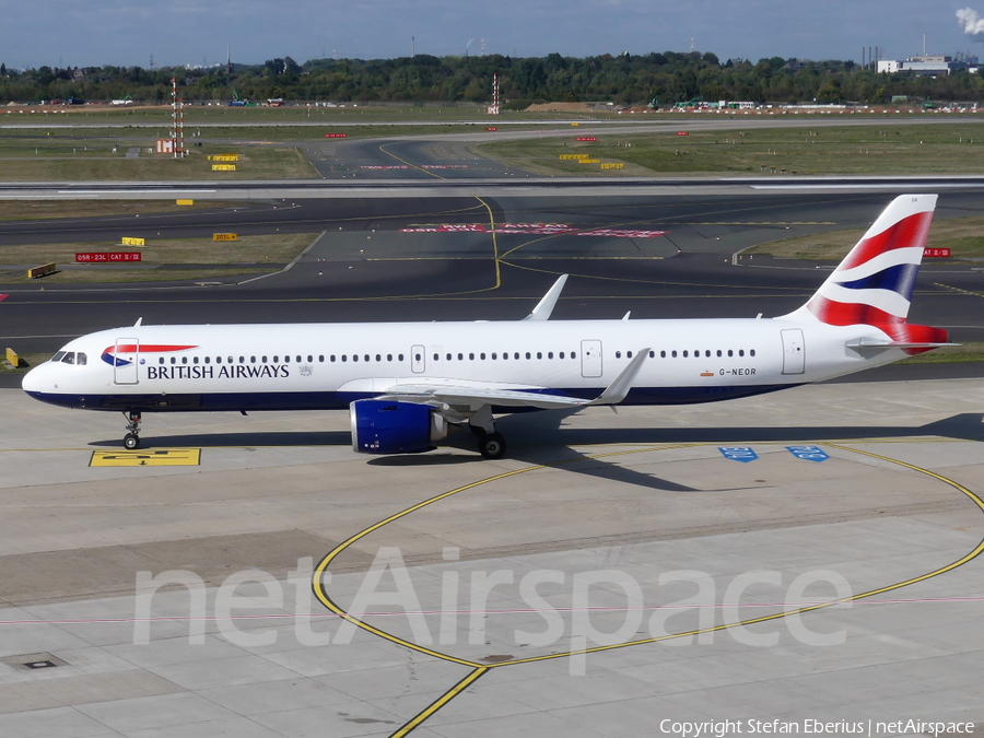 British Airways Airbus A321-251NX (G-NEOR) | Photo 348456