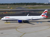 British Airways Airbus A321-251NX (G-NEOR) at  Dusseldorf - International, Germany