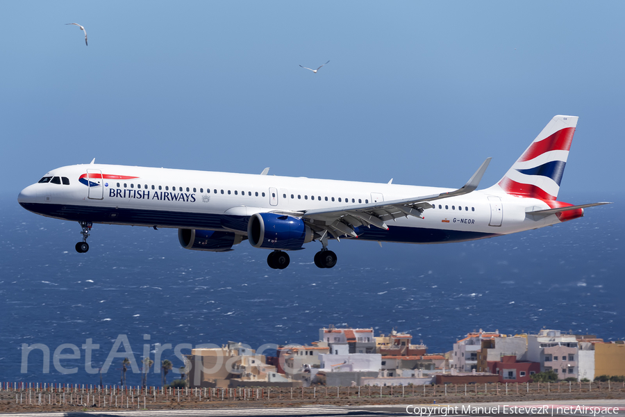 British Airways Airbus A321-251NX (G-NEOR) | Photo 455226