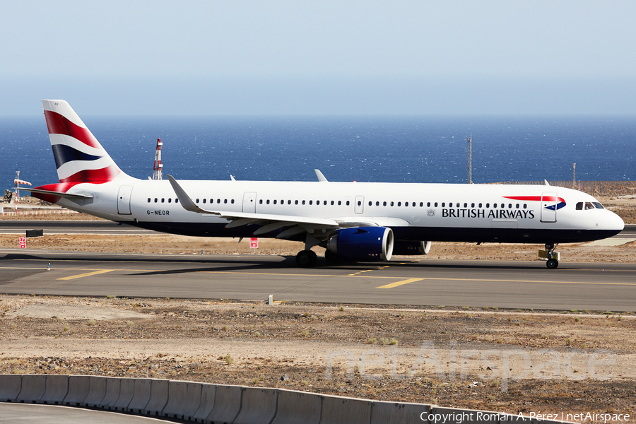 British Airways Airbus A321-251NX (G-NEOR) | Photo 468977