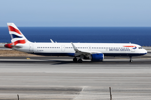 British Airways Airbus A321-251NX (G-NEOR) at  Tenerife Sur - Reina Sofia, Spain