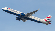 British Airways Airbus A321-251NX (G-NEOS) at  Amsterdam - Schiphol, Netherlands