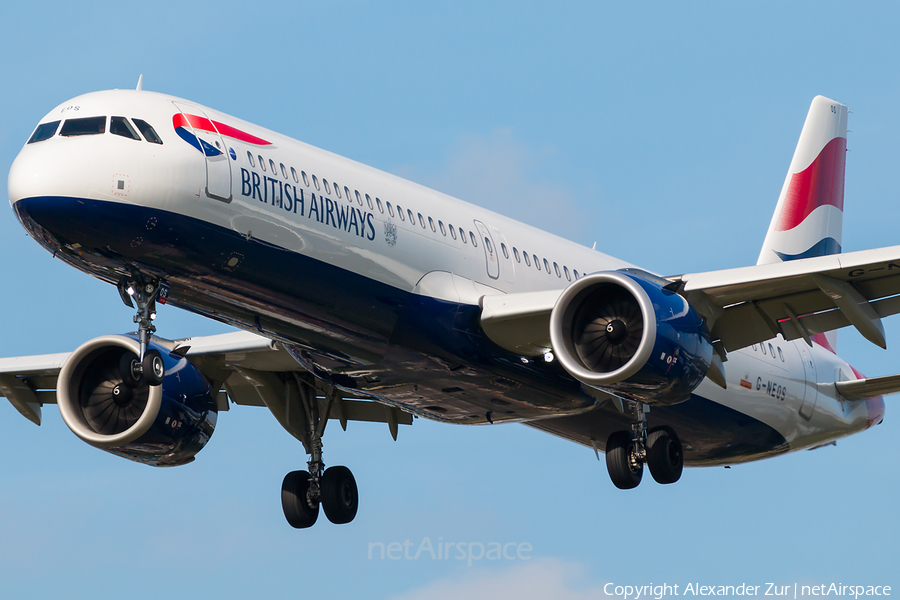 British Airways Airbus A321-251NX (G-NEOS) | Photo 345359
