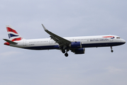 British Airways Airbus A321-251NX (G-NEOS) at  London - Heathrow, United Kingdom