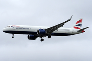 British Airways Airbus A321-251NX (G-NEOS) at  London - Heathrow, United Kingdom