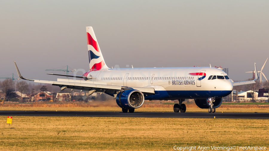 British Airways Airbus A321-251NX (G-NEOT) | Photo 380575