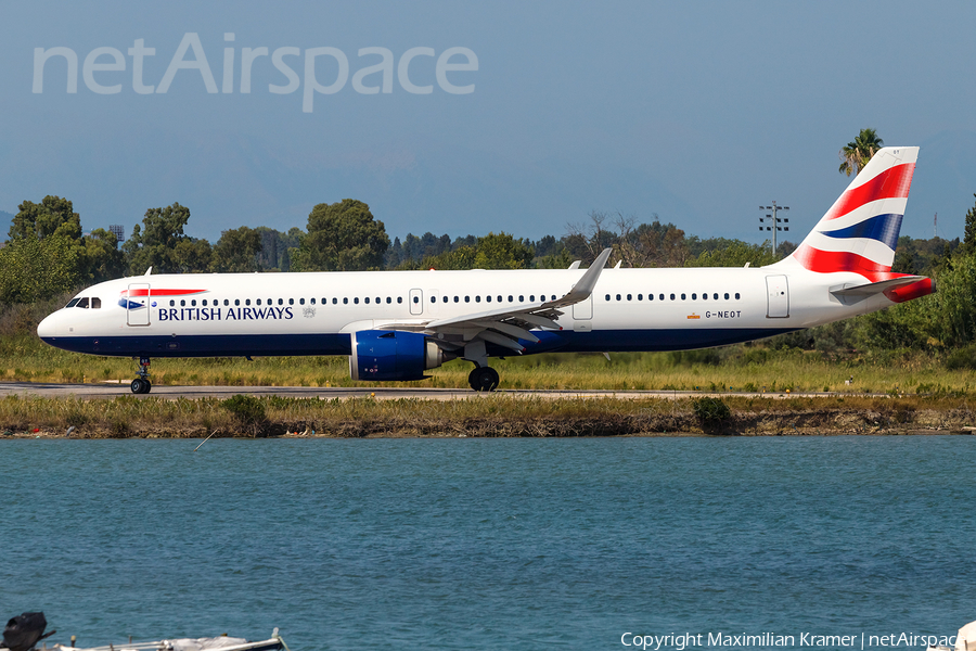 British Airways Airbus A321-251NX (G-NEOT) | Photo 631552