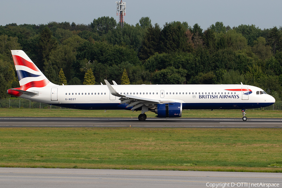 British Airways Airbus A321-251NX (G-NEOT) | Photo 344611