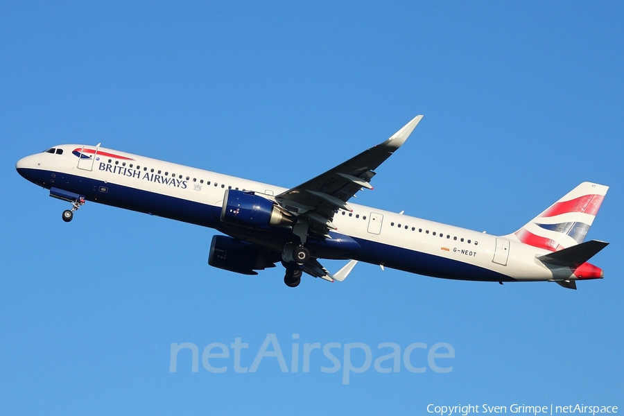 British Airways Airbus A321-251NX (G-NEOT) | Photo 358786