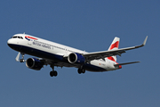 British Airways Airbus A321-251NX (G-NEOT) at  London - Heathrow, United Kingdom