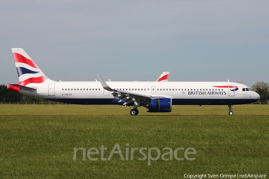 British Airways Airbus A321-251NX (G-NEOU) | Photo 320677