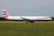 British Airways Airbus A321-251NX (G-NEOU) at  Dublin, Ireland