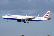 British Airways Airbus A321-251NX (G-NEOU) at  Hamburg - Fuhlsbuettel (Helmut Schmidt), Germany