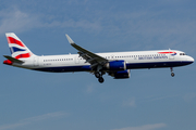 British Airways Airbus A321-251NX (G-NEOU) at  London - Heathrow, United Kingdom