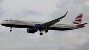 British Airways Airbus A321-251NX (G-NEOU) at  London - Heathrow, United Kingdom