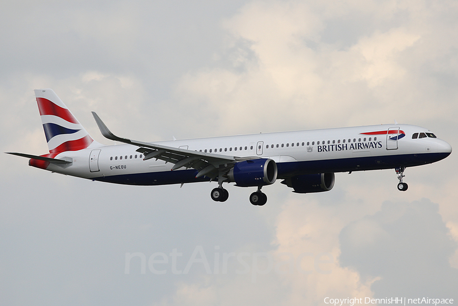 British Airways Airbus A321-251NX (G-NEOU) | Photo 447282