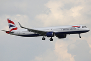 British Airways Airbus A321-251NX (G-NEOU) at  London - Heathrow, United Kingdom