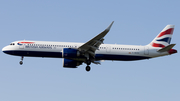 British Airways Airbus A321-251NX (G-NEOU) at  London - Heathrow, United Kingdom