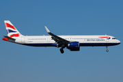 British Airways Airbus A321-251NX (G-NEOV) at  London - Heathrow, United Kingdom