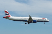 British Airways Airbus A321-251NX (G-NEOV) at  Warsaw - Frederic Chopin International, Poland