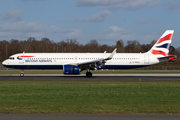 British Airways Airbus A321-251NX (G-NEOX) at  Hamburg - Fuhlsbuettel (Helmut Schmidt), Germany