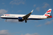 British Airways Airbus A321-251NX (G-NEOX) at  Hamburg - Fuhlsbuettel (Helmut Schmidt), Germany