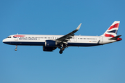 British Airways Airbus A321-251NX (G-NEOX) at  London - Heathrow, United Kingdom