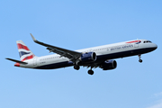 British Airways Airbus A321-251NX (G-NEOX) at  London - Heathrow, United Kingdom