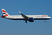 British Airways Airbus A321-251NX (G-NEOX) at  London - Heathrow, United Kingdom
